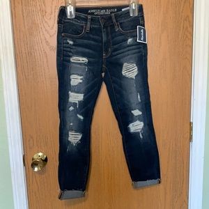 American Eagle Crop Jeans